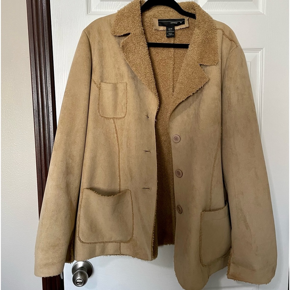 Venezia Women’s Leather Jacket - Size 18/20
